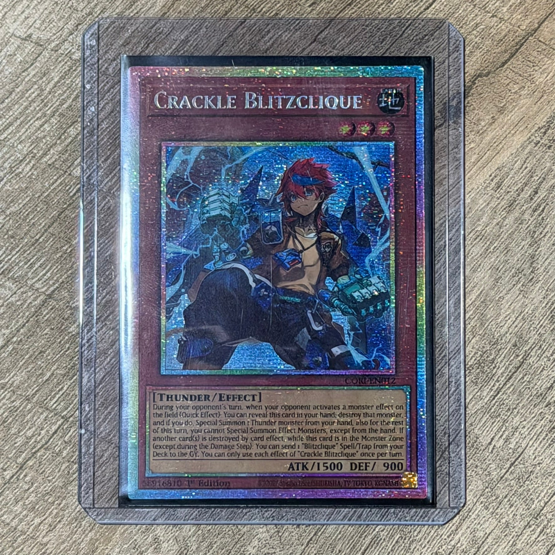 Crackle Blitzclique (CORI-EN012, Yugioh! TCG)