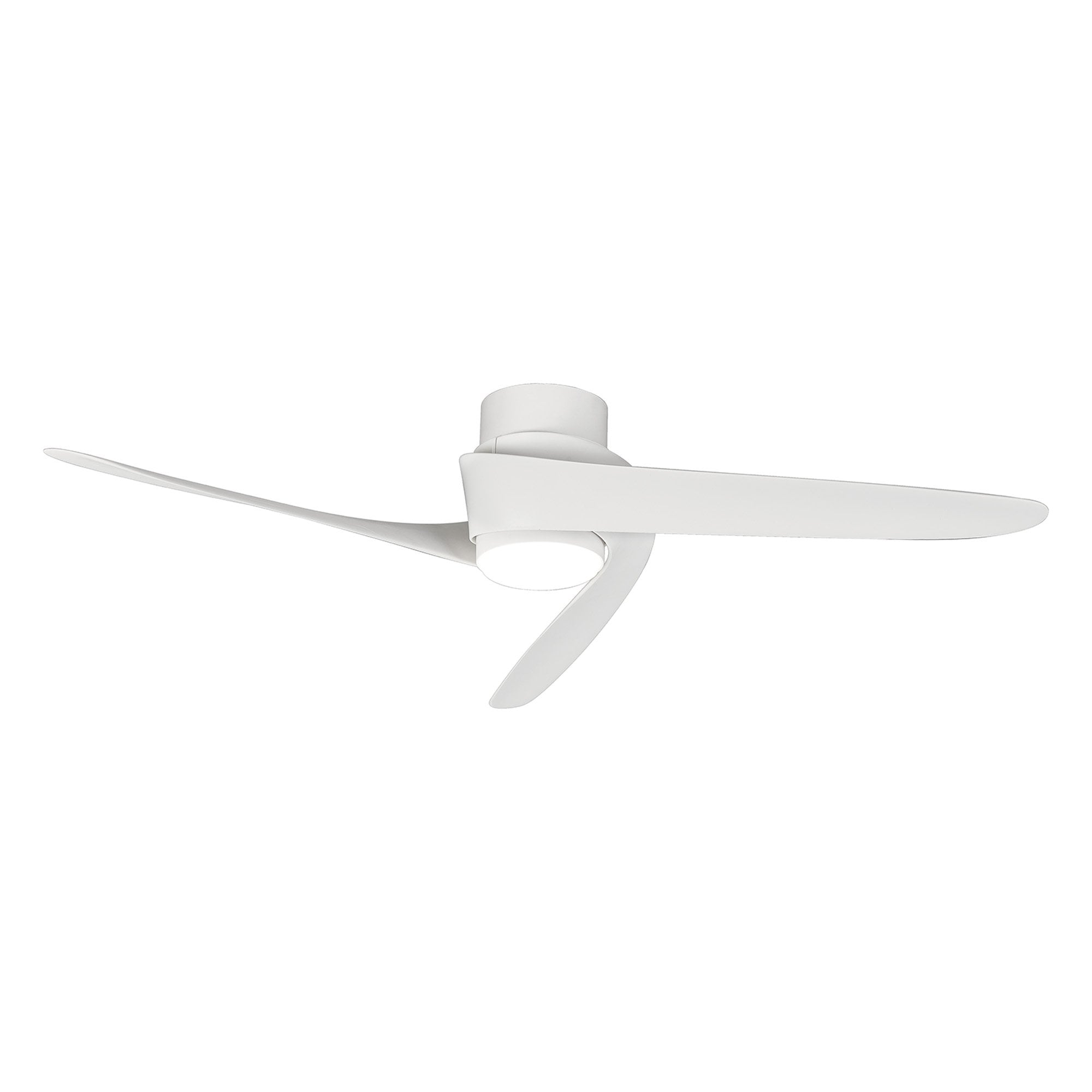 Mantra Groenland ceiling fan light with LED, white