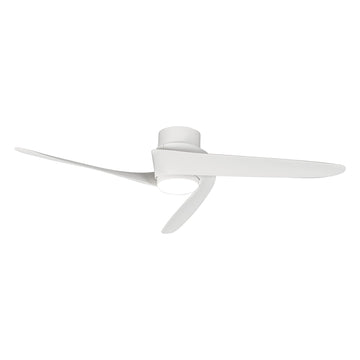 Mantra Groenland ceiling fan light with LED, white