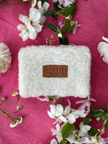 Pochette velours côtelés rouge ❣️