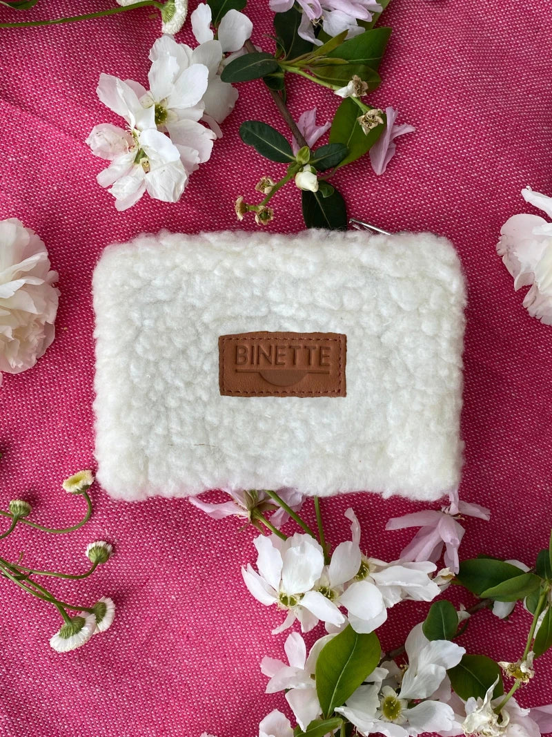 Pochette velours côtelés rouge ❣️