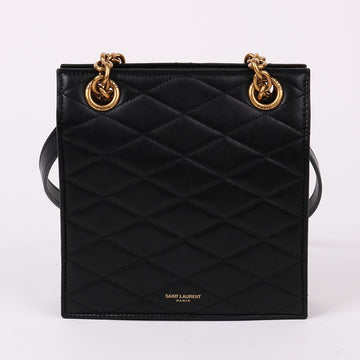 Saint Laurent LE MAILL Black Quilted Chain Shoulder Bag 672671 135631259