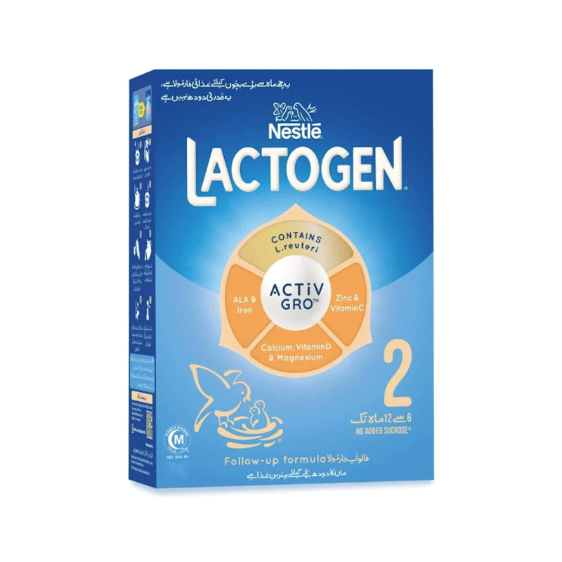 Lactogen 2 Follow-On Formula 400g – Nestle Infant Nutrition for 6–12 Months – Available in Pakistan