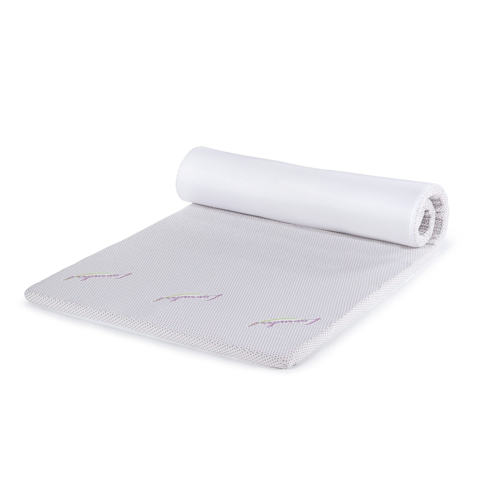 Matratzentopper / Roll-up aus Memoryschaum Vitapur Lavender Memory, 3,5 cm