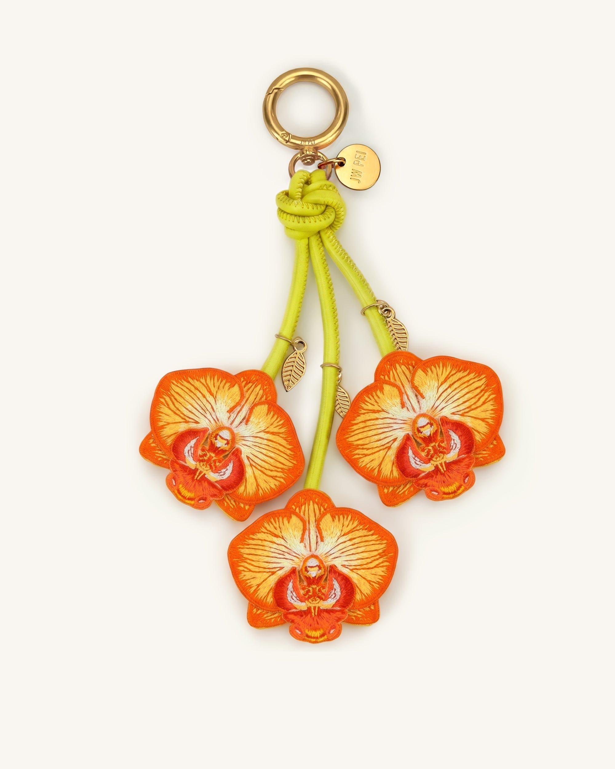 Orchid Taschenanhänger - Hellorange