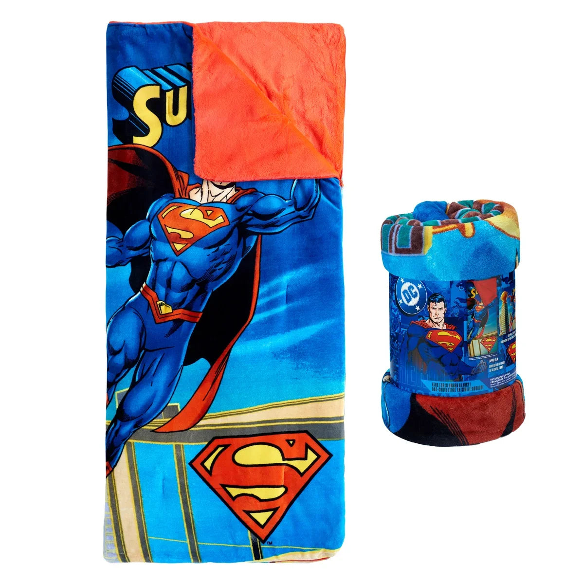 Sac de couchage en fausse fourrure pour enfant