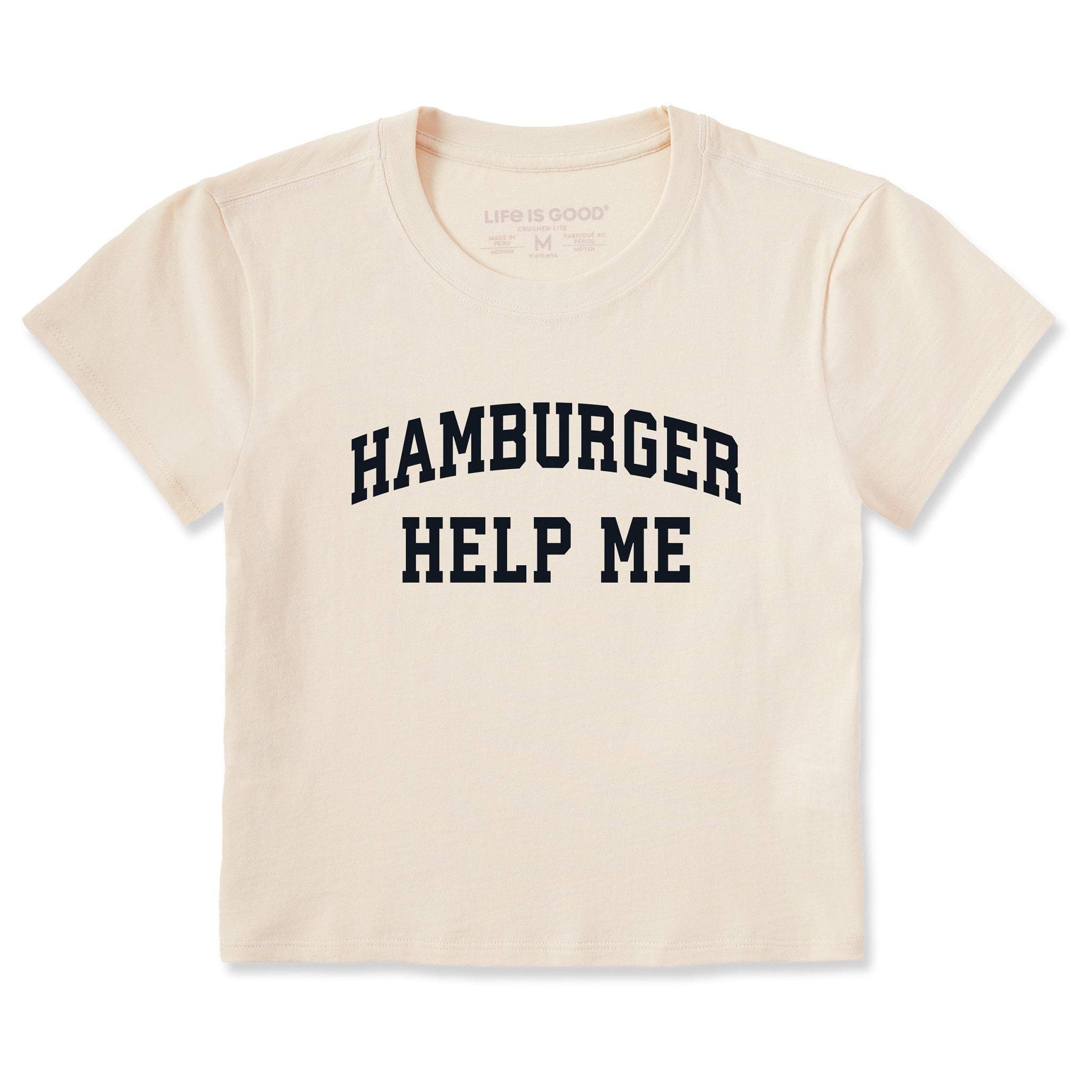 Product image for "Women's Hamburger Help Me Arch Crusher-LITE Shrunken Tee" ||180487_1