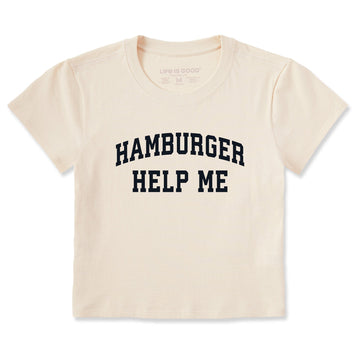 Product image for "Women's Hamburger Help Me Arch Crusher-LITE Shrunken Tee" ||180487_1