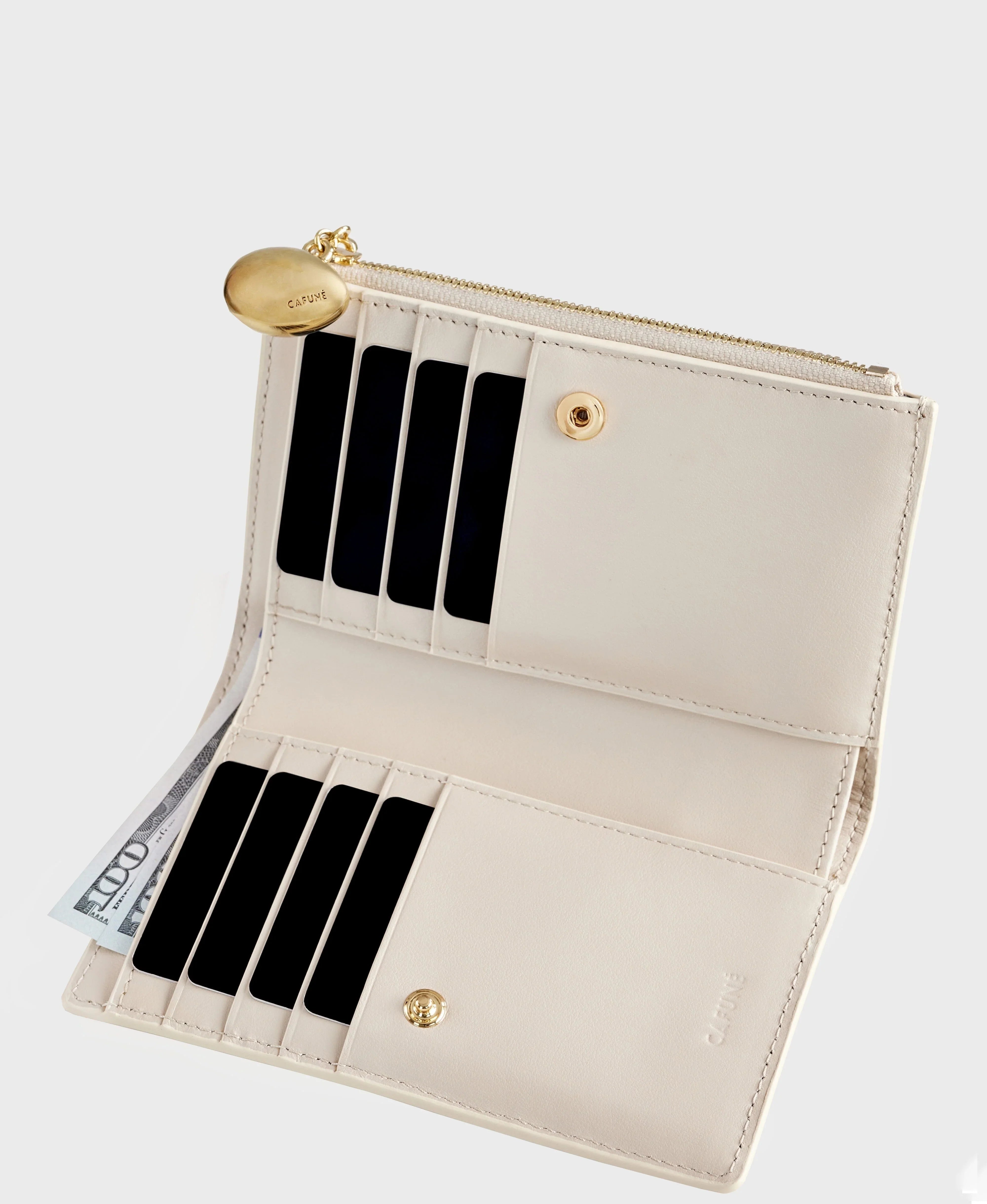 Egg Long Wallet - Mushroom