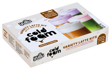 Instant Cold Foam Latte Kit - Variety Starter Pack 8 DRINKS