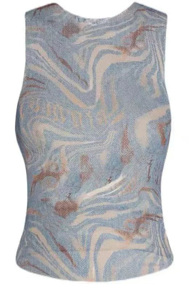 I Am Gia Mesh Tank