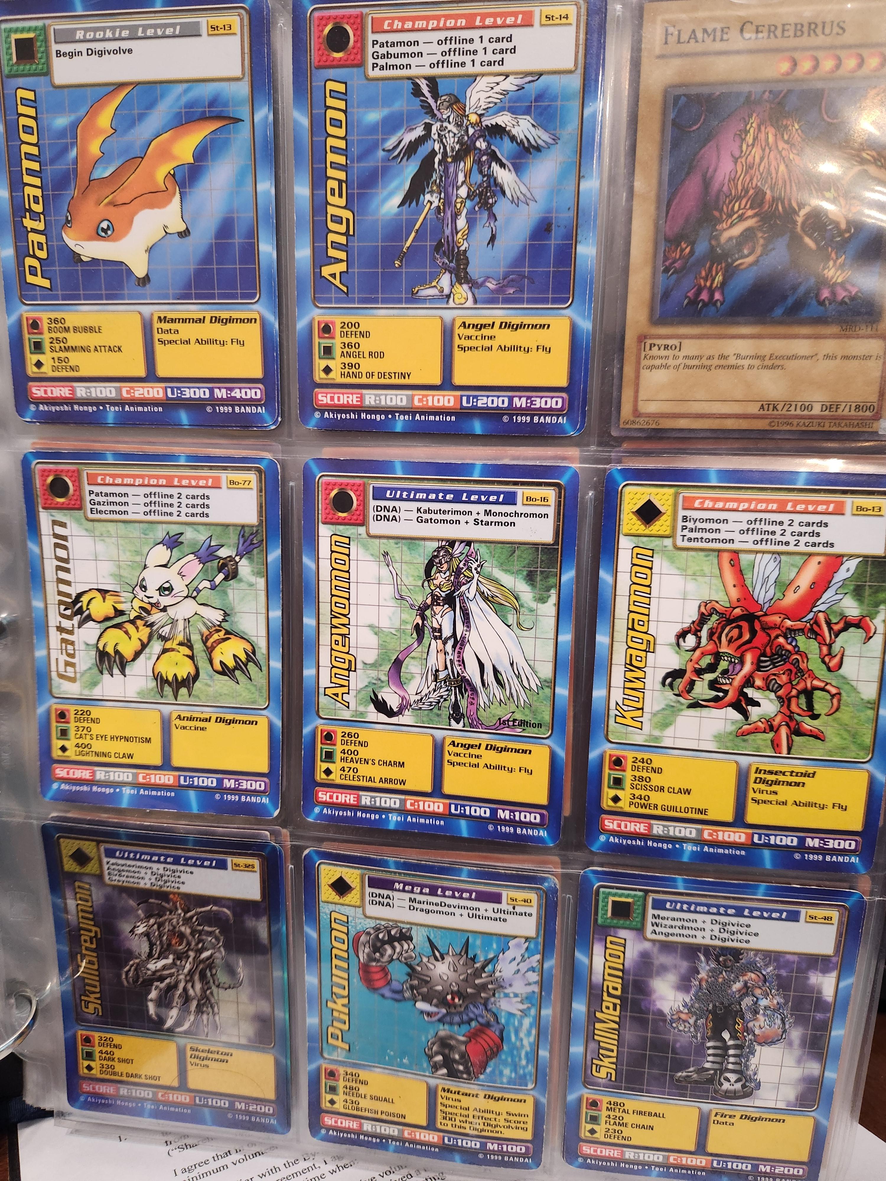 1999 Card Collection Value : r/digimon