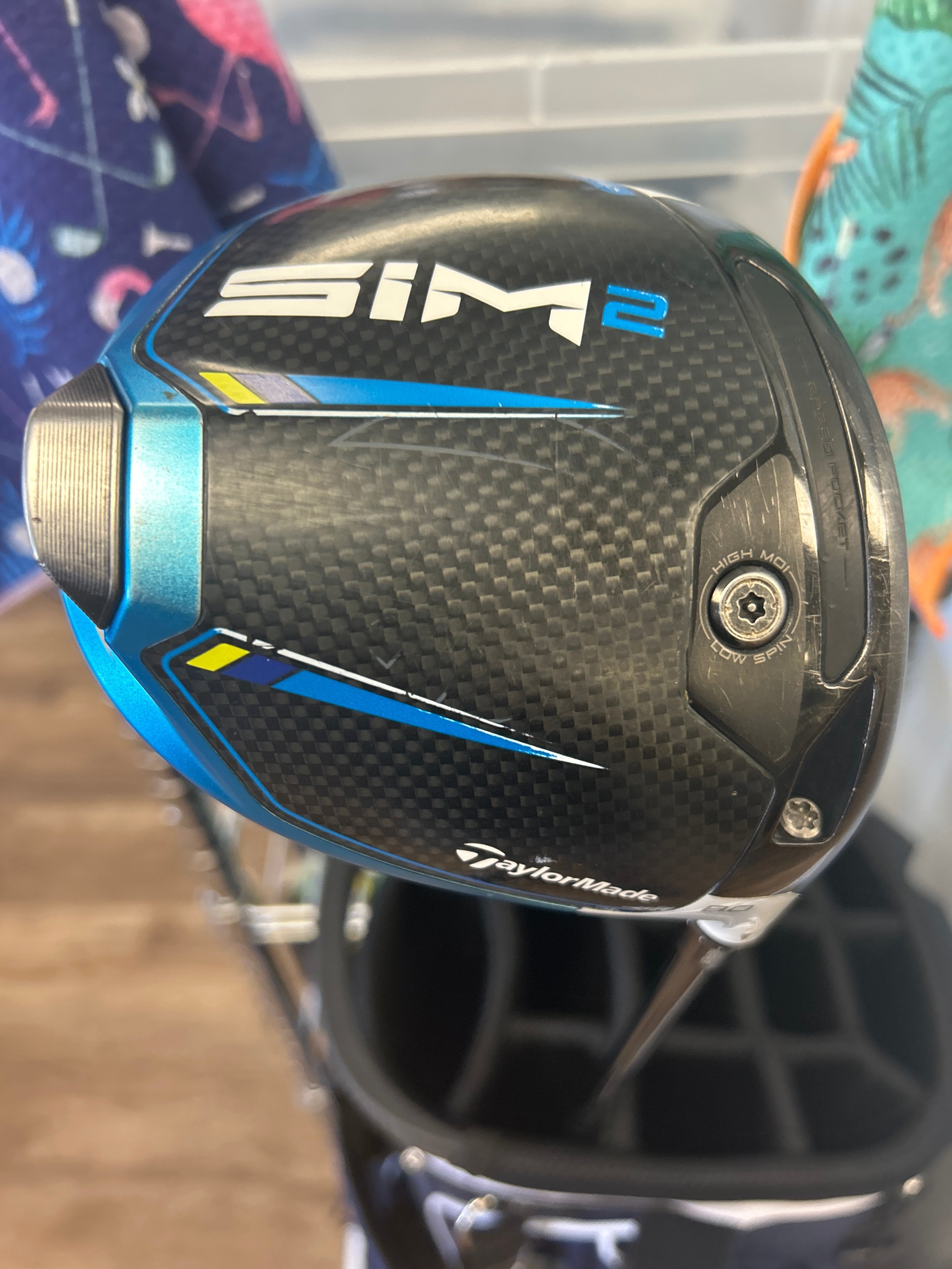 Taylormade SiM2 Driver- Right Handed 8.0 Loft Extra Stiff Flex