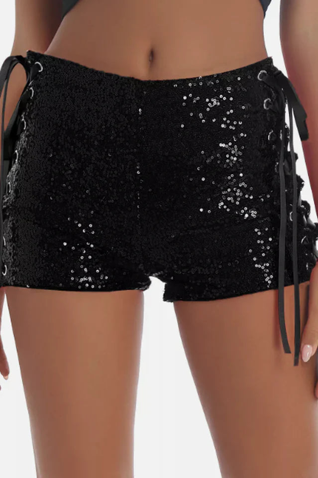 Glitter Sequin Shorts