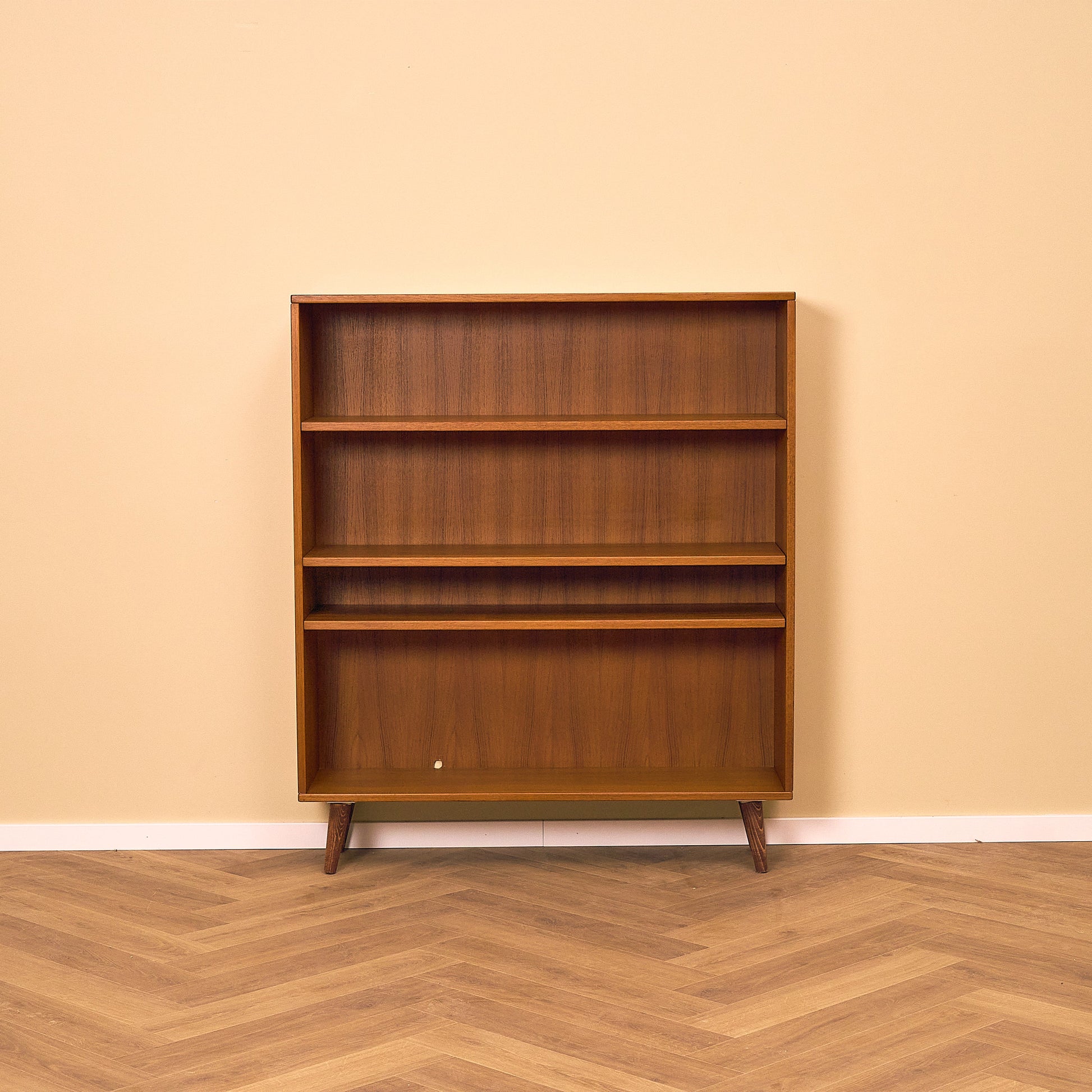 Swedish bookshelf in teak by Johannesborgs Möbelfabrik AB, model "Contenta"