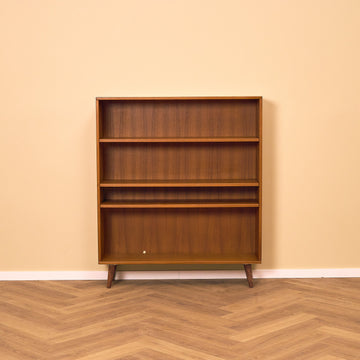 Swedish bookshelf in teak by Johannesborgs Möbelfabrik AB, model "Contenta"