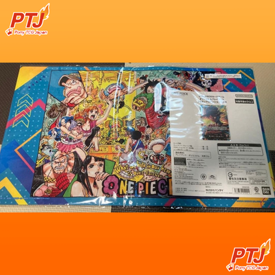 ONE PIECE Card Game Official Playmat Limited Edition vol.5 w/ Promo Card Luffy0