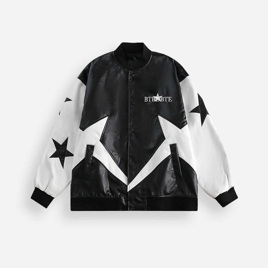 EP | Veste en cuir stylée