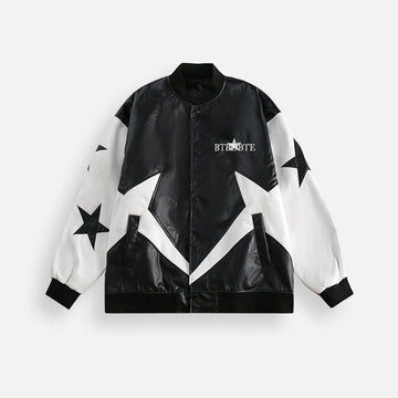 EP | Veste en cuir stylée