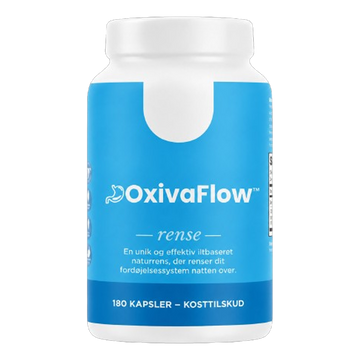 OxivaFlow™ | Opløser skånsomt hård og fastsiddende afføring & giver behagelige toiletbesøg på bare 3 dage