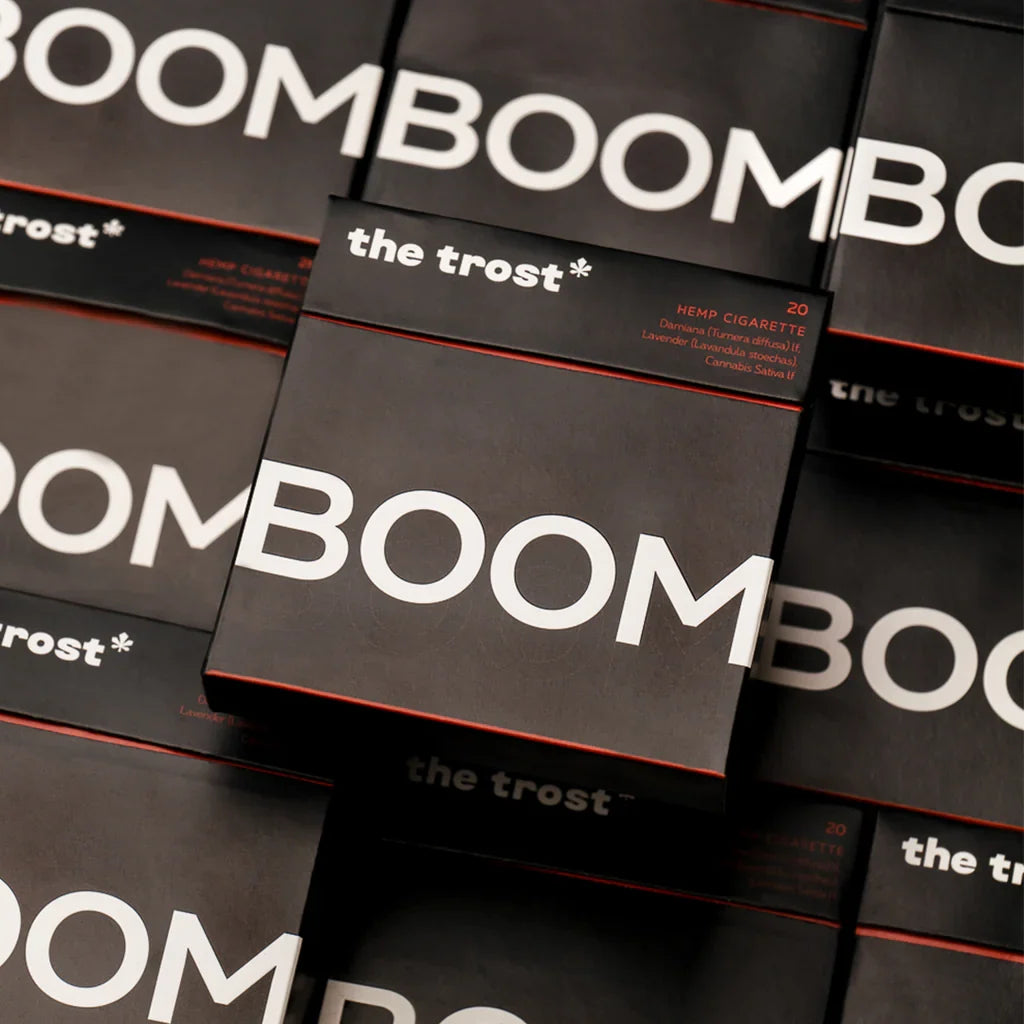 The Trost Rollens Hemp Herbal Cigarettes - Boom