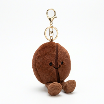 BeanBuddy – Coffee Bean Plush Keyring