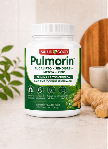 Pulmorin™ | Elimina la tos crónica, la flema y congestión nasal