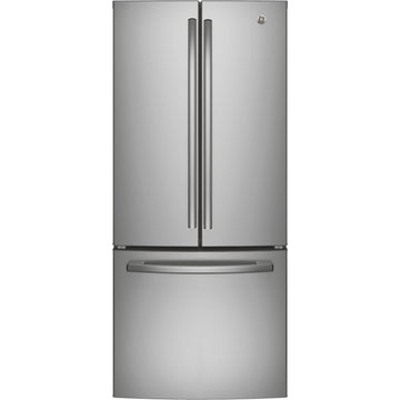 GE 20.8 Cu. Ft. French-Door Refrigerator Fingerprint Resistant Stainless Steel - GNE21DYRKFS