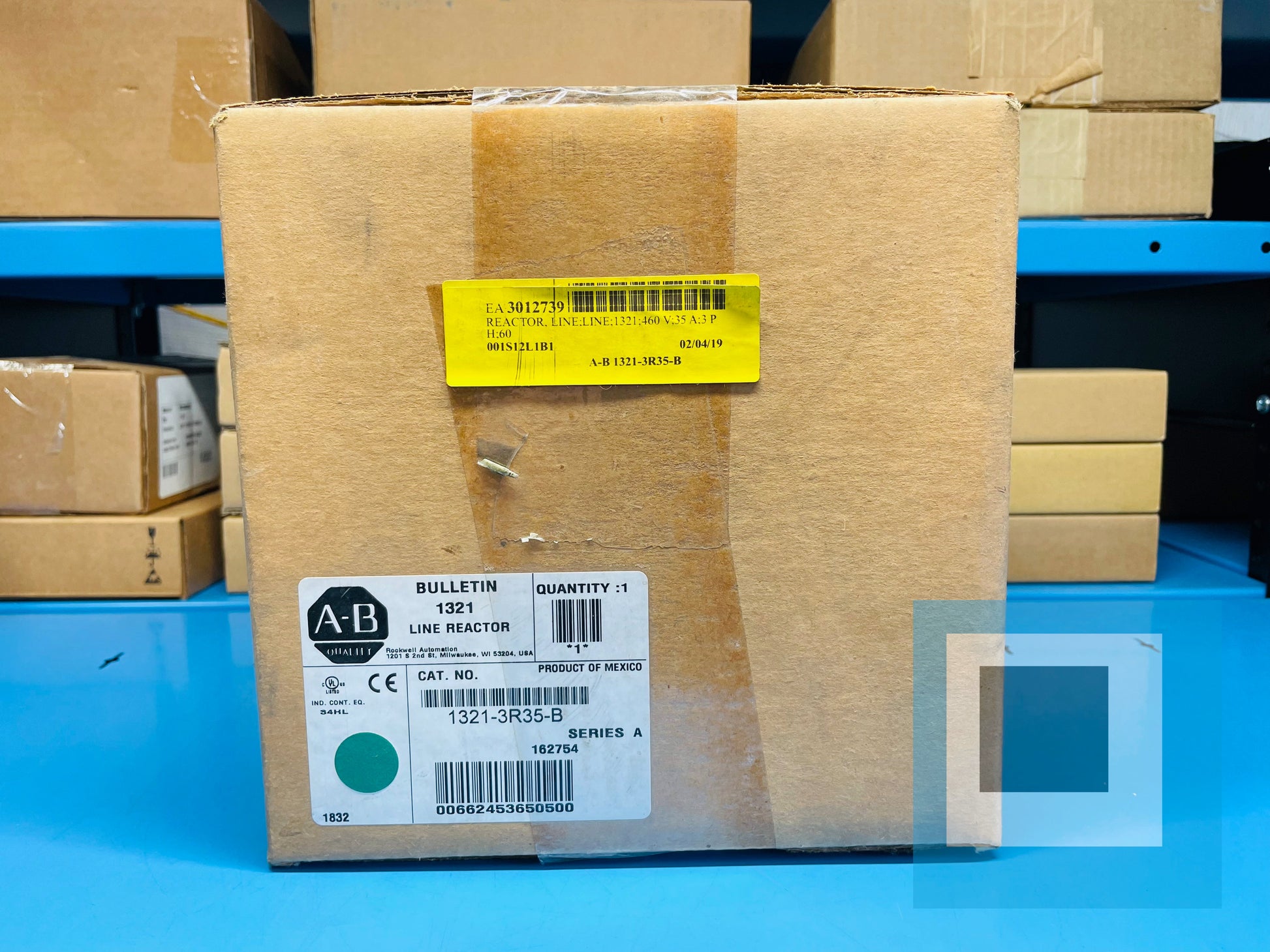 Surplus - Allen-Bradley 1321-3R35-B /A 3-Phase Line Reactor