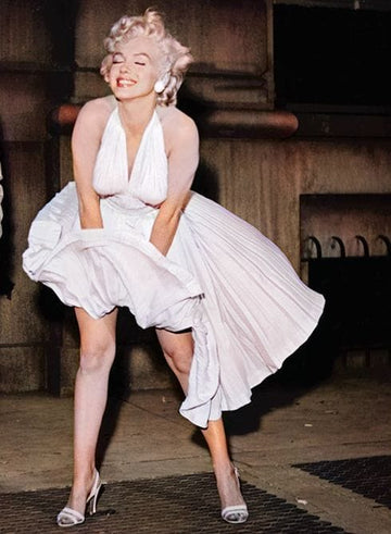 Marilyn Monroe's White Dress — That Very Moment Frozen in Time | by Sayana Rin Content