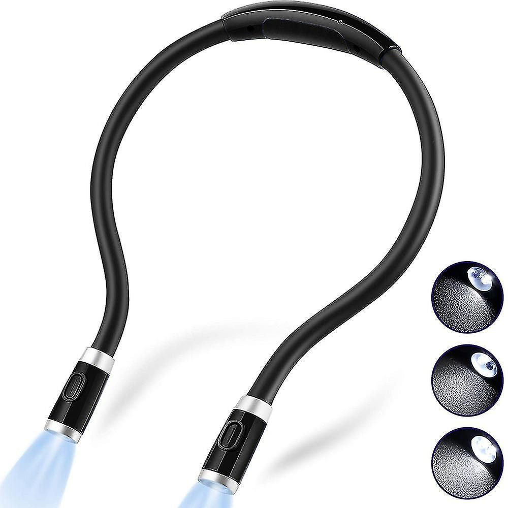 Round Neck Reading Light For Knitting Crafting Led Book Light