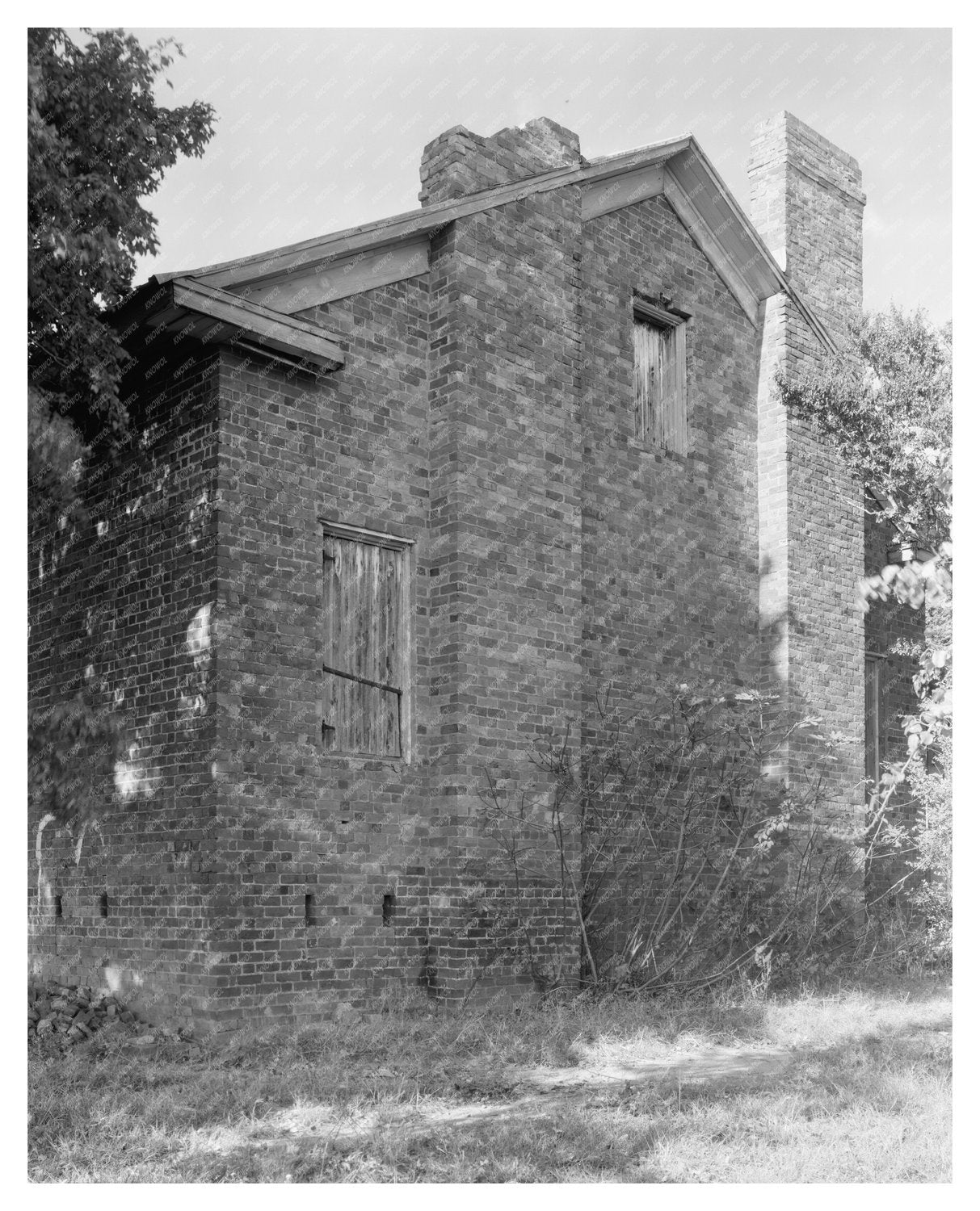 Sowers House, Salisbury North Carolina, 1783 Historic Photograph