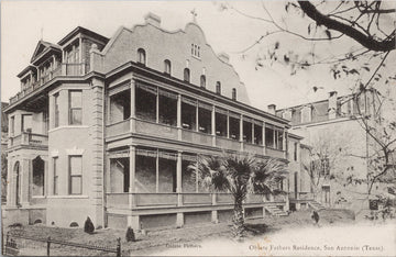 Oblate Fathers Residence San Antonio TX Postcard