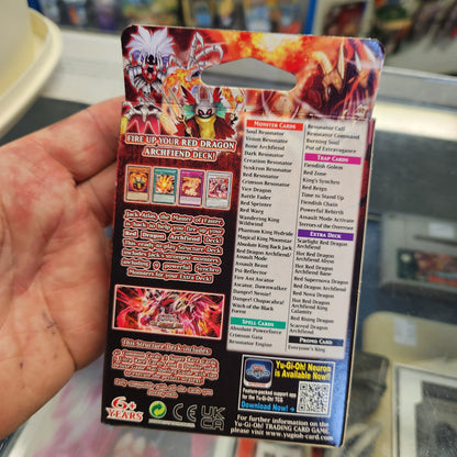 yugioh crimson king structure deck card list Yu-Gi-Oh!