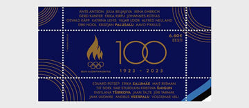 Estonia #1021 - 2023 Estonian Olympic Committee 100 (MNH)