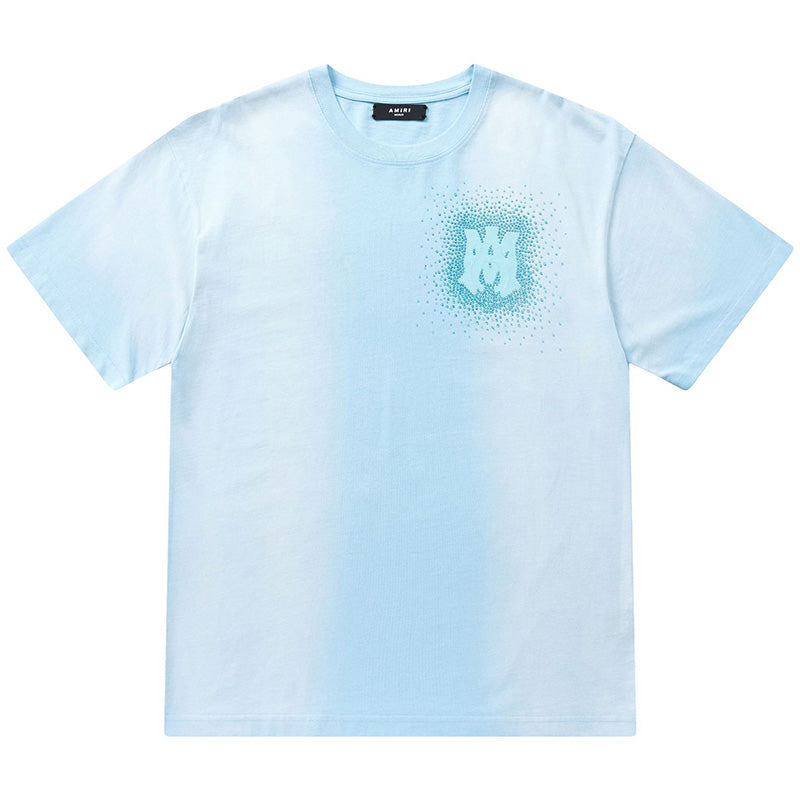 Alphabet star embellished glitter print T-shirts