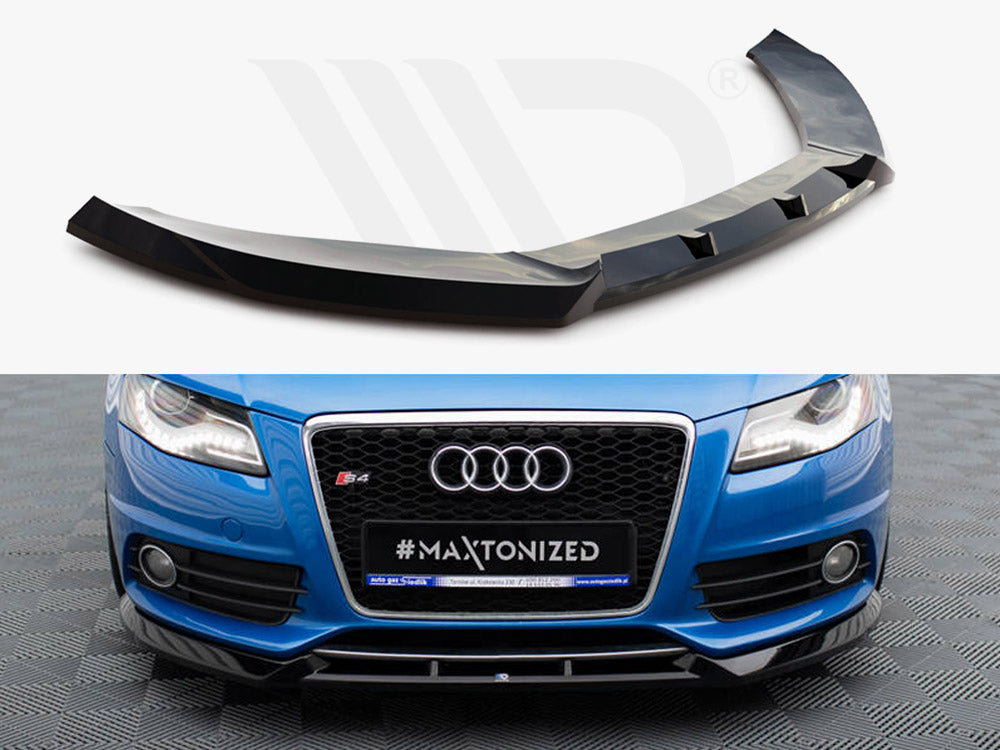 Maxton Design - FRONT SPLITTER V.4 AUDI S4 / A4 S-LINE B8
