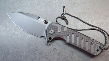 CJRB Tundra Folding Knife Black G10 Handle D2