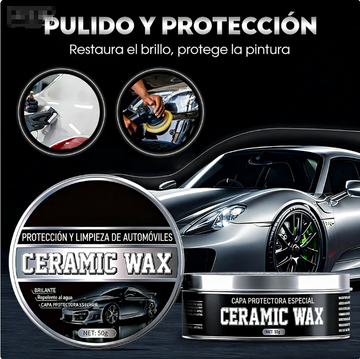 🚗 Pasta de Cera de Titanio Cerámica 2 en 1 – Pulido y Protección Profesional para Autos con Brillo Duradero ✨🛡️