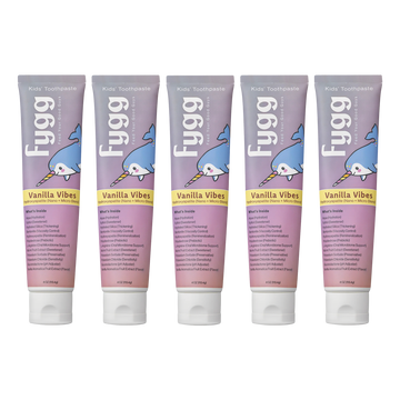 Pkg. of 5 Fygg Vanilla Toothpastes