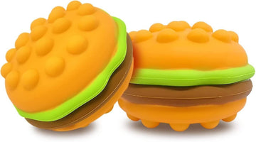 1pc Stress Balls Fidget Toys Hamburger Popping Bubble Figit Popit Sensory Ball