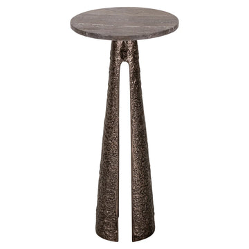 Bijzettafel Eldora bronze 30Ø van Richmond Interiors – Luxe comfort op maat van PureWonen. Vraag naar de beste prijs.