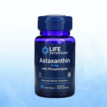 Astaxanthin 4mg con Fosfolípidos Life Extension 30 Softgels