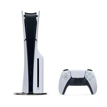 PlayStation 5 Slim 1TB Disk Edition - White (Only Online & DVD Games)