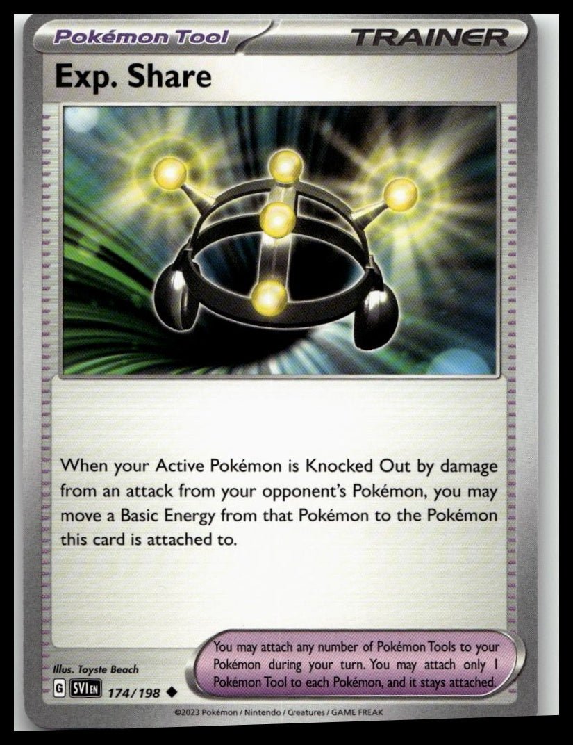 SV01: Scarlet & Violet Base Set #174/198 Exp. Share - ChronicCards