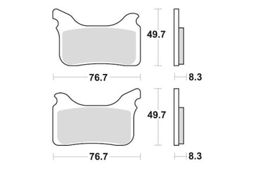 Sbs Bremseskiver Sintert
