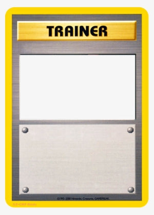 Back Of A Pokemon Card Transparent PNG - 533x359
