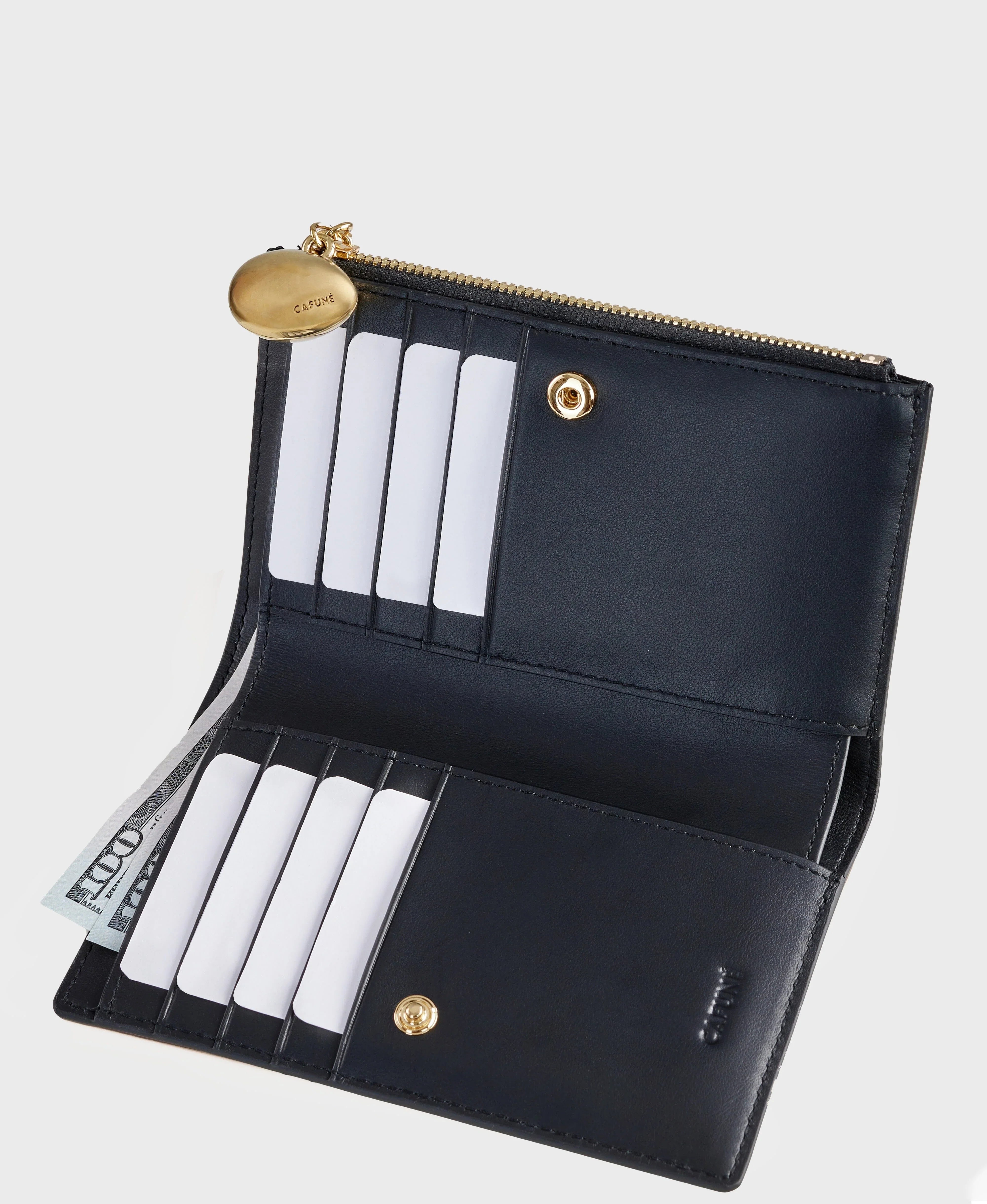 Egg Long Wallet - Black