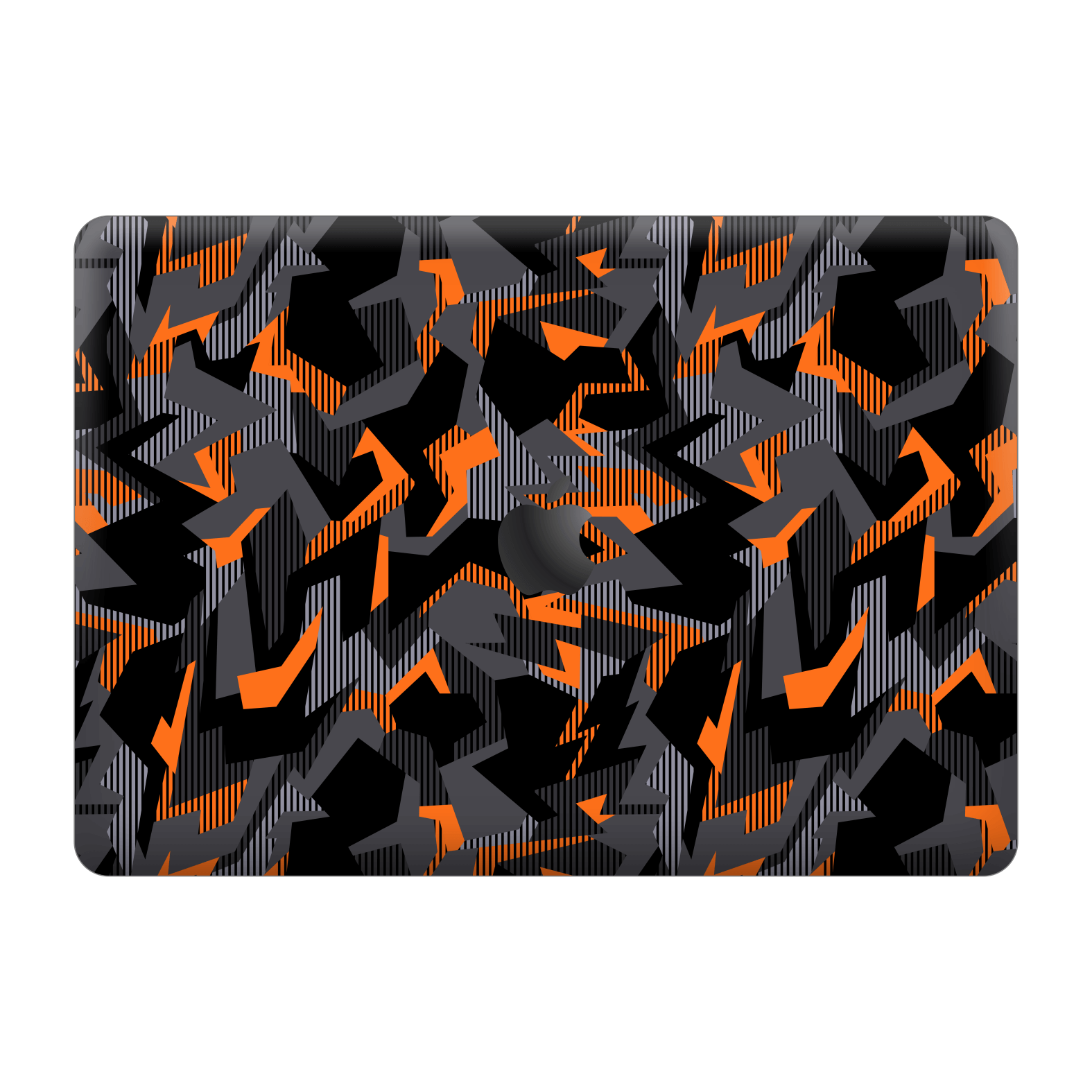 MacBook Air 13" (2020, M1) Print Printed Custom SIGNATURE Sharp-Edged Orange Camo Camouflage Skin Wrap Sticker Decal Cover Protector by EasySkinz | EasySkinz.com