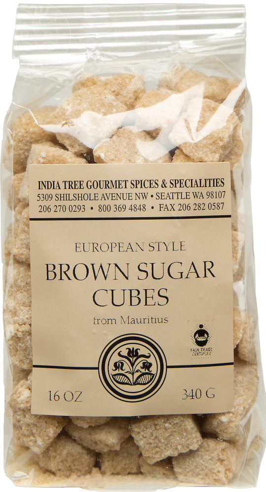 IndiaTree Sugar Cube Brown 12oz